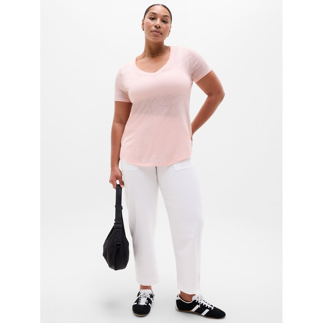 Women's Breezy Scoop V-Neck Tee