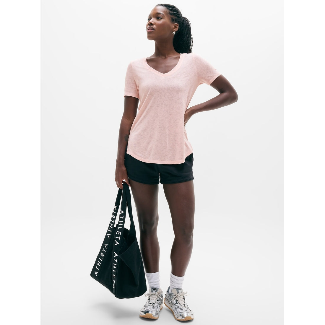Women's Breezy Scoop V-Neck Tee