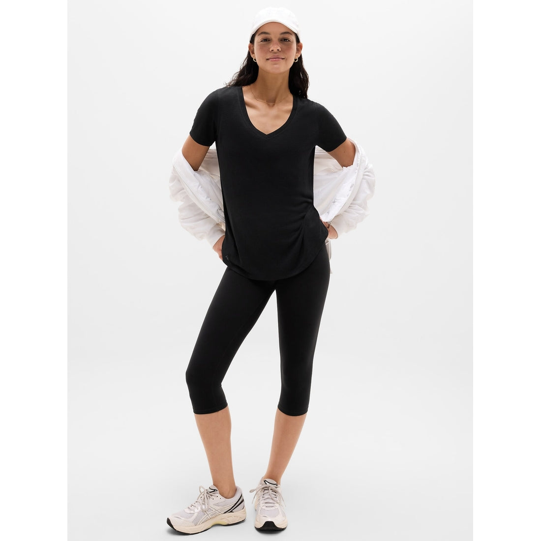 Women's Breezy Scoop V-Neck Tee