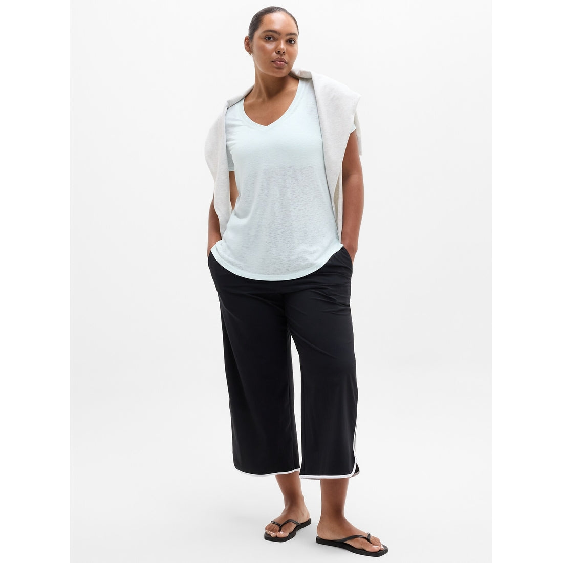 Women's Breezy Scoop V-Neck Tee