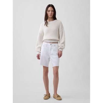 Women's 8" Mid Rise Ultrasoft Loose Bermuda Shorts