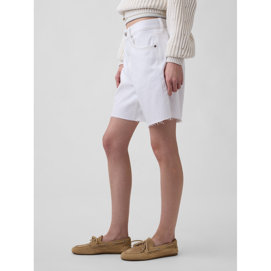 Women's 8" Mid Rise Ultrasoft Loose Bermuda Shorts