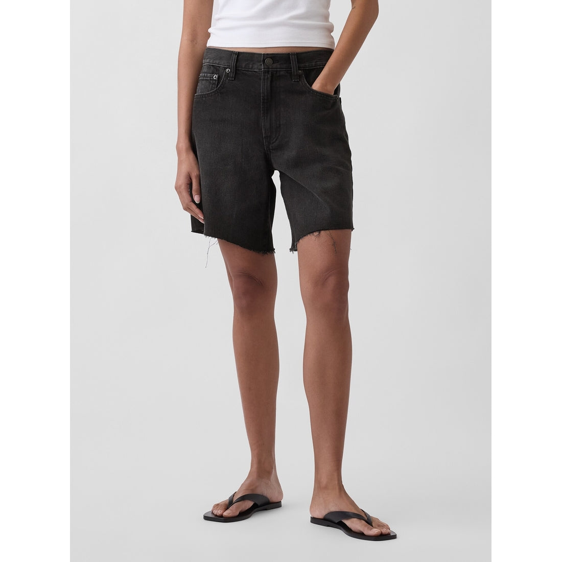 Women's 8" Mid Rise Ultrasoft Loose Bermuda Shorts