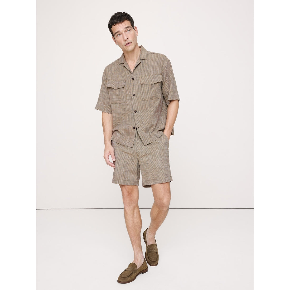Men's Relaxed-Fit Cotton Resort Shirt