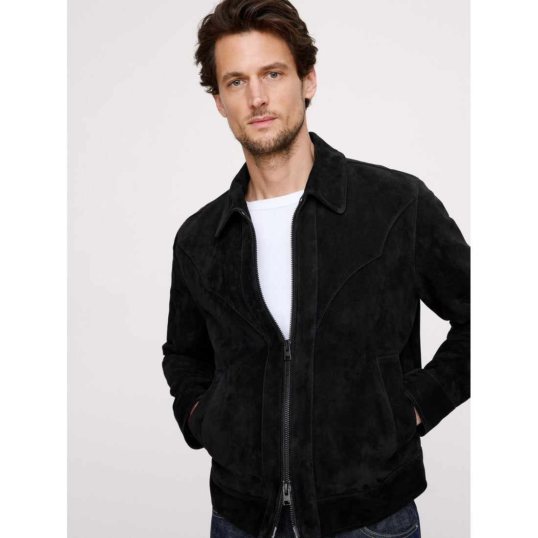 Men's Suede Western Jacket