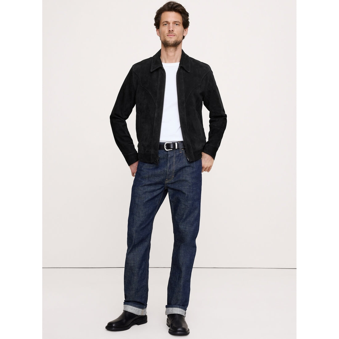 Men's Suede Western Jacket