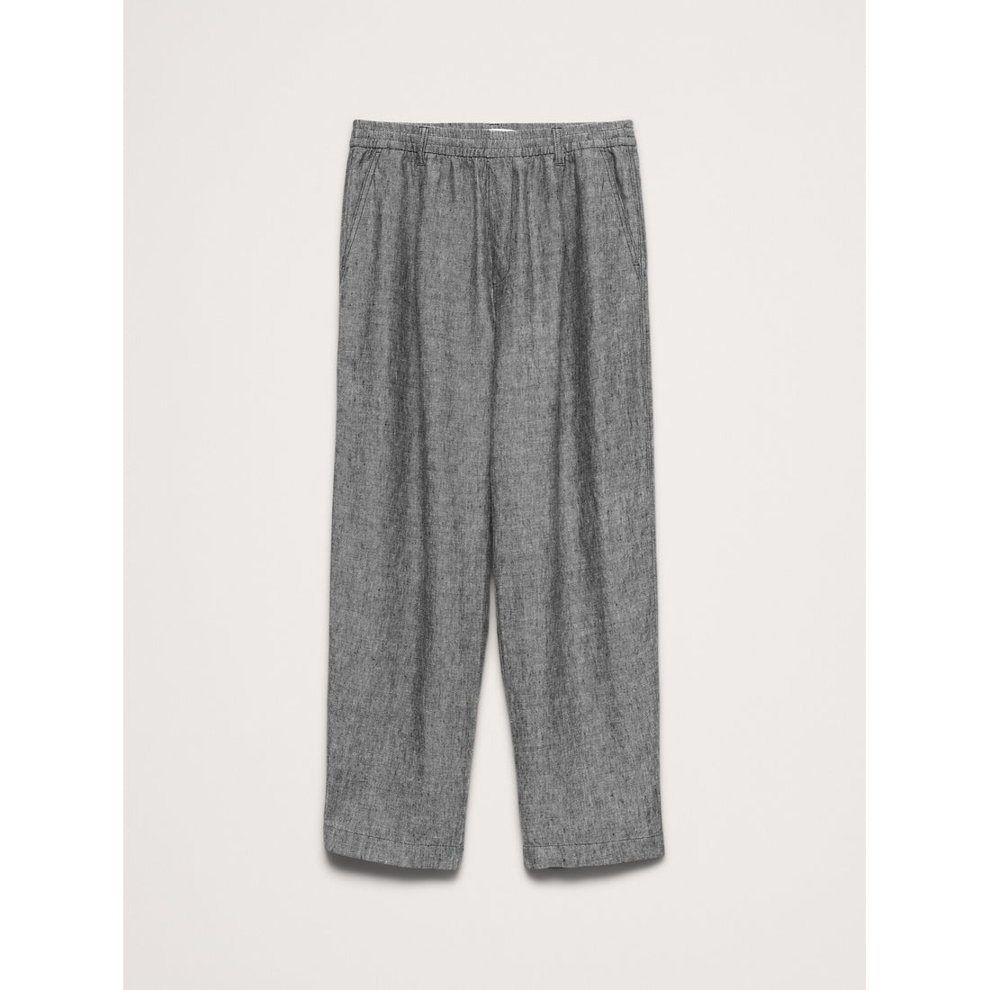 Men's Loose Linen Pull-On Beach Pant