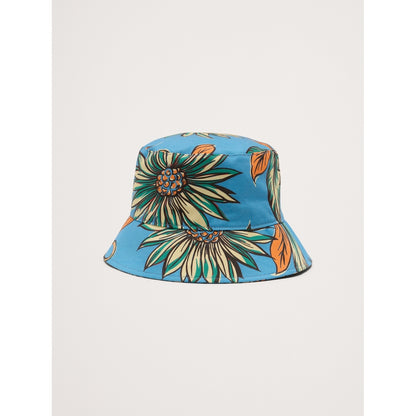 Women's Cotton Canvas Bucket Hat With Pocket