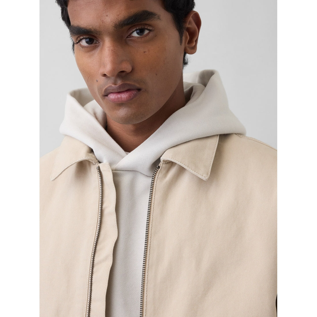 Men's Canvas Bomber Jacket
