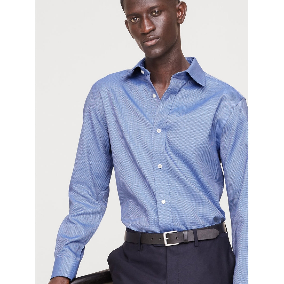 Men's Standard-Fit Wrinkle-Resistant Dress Shirt