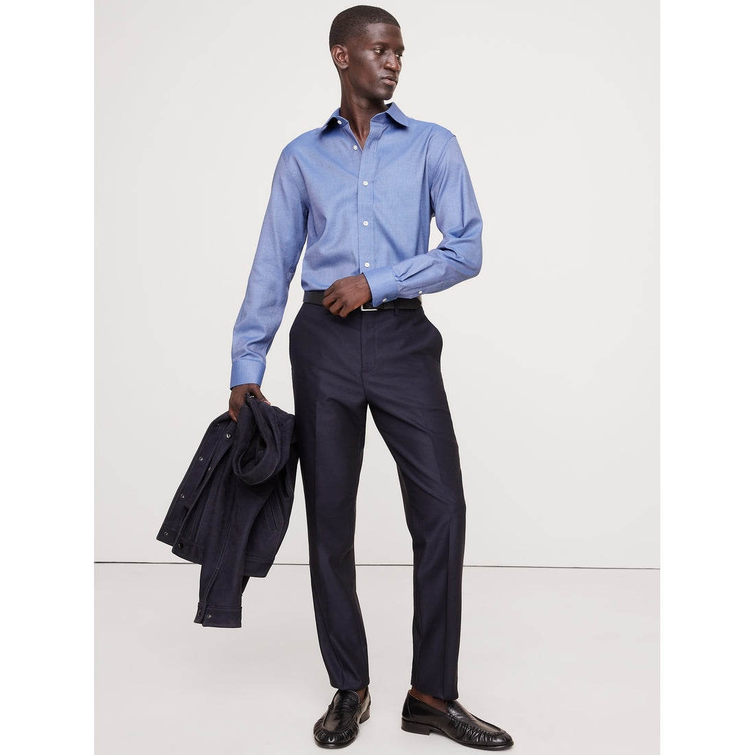 Men's Standard-Fit Wrinkle-Resistant Dress Shirt