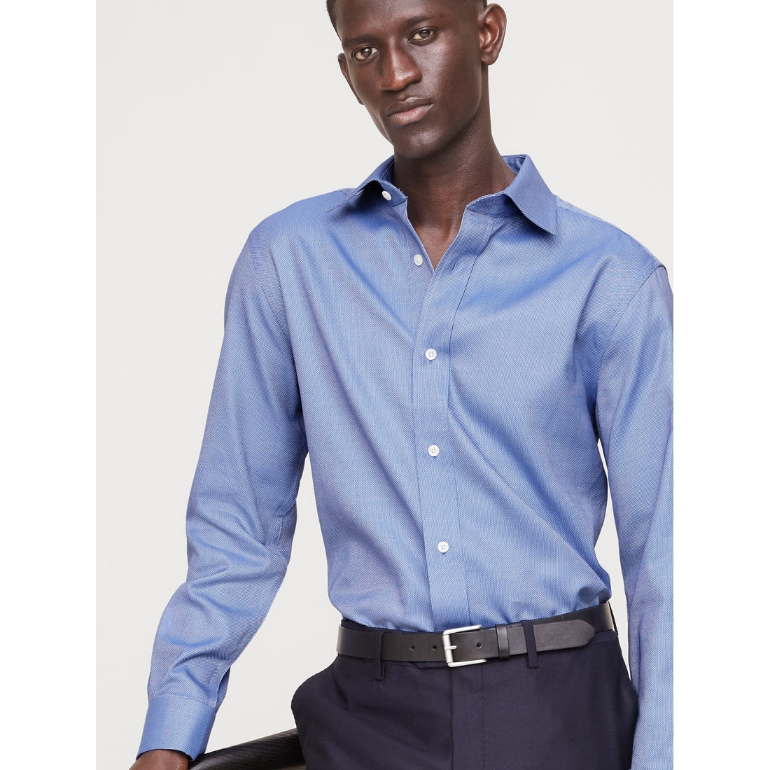 Men's Standard-Fit Wrinkle-Resistant Dress Shirt