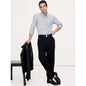 Men's Slim-Fit Wrinkle-Resistant Dress Shirt