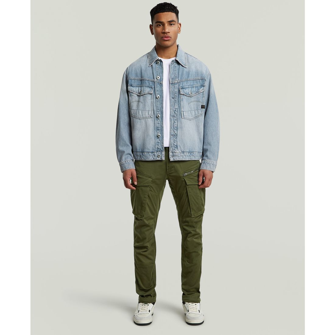 G-Star Raw Men's Rovic Zip 3D Straight Tapered Cargo Pant