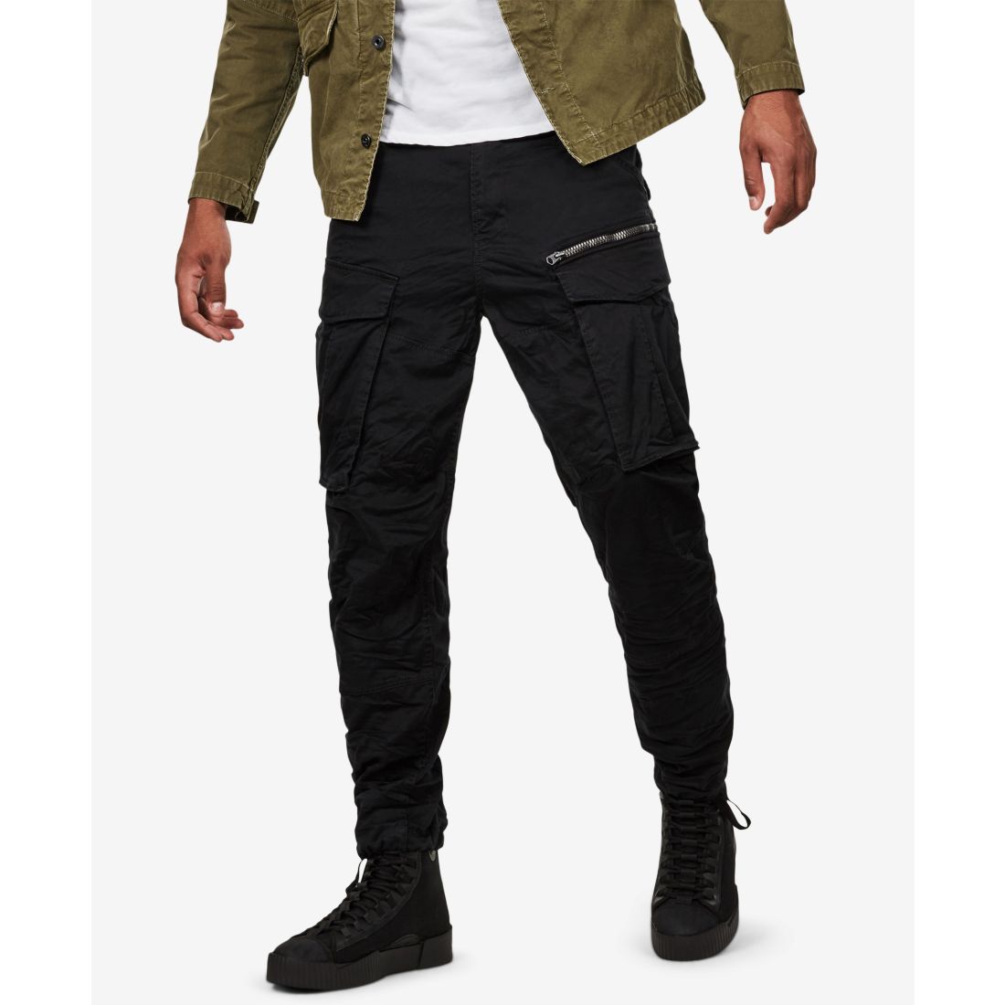 G-Star Raw Men's Rovic Zip 3D Straight Tapered Cargo Pant