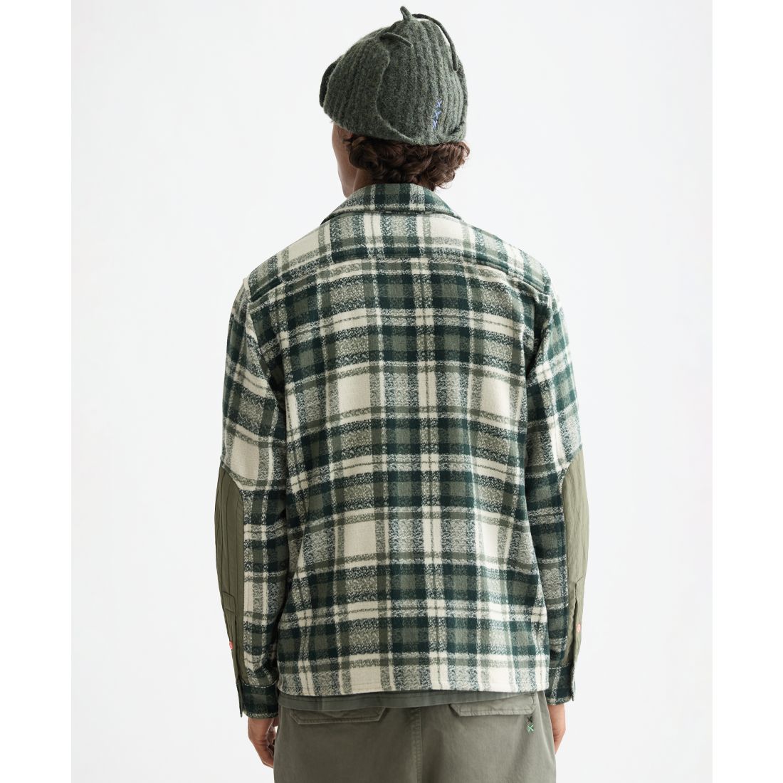 Scotch & Soda Men's Relaxed Fit Patchwork Shirt