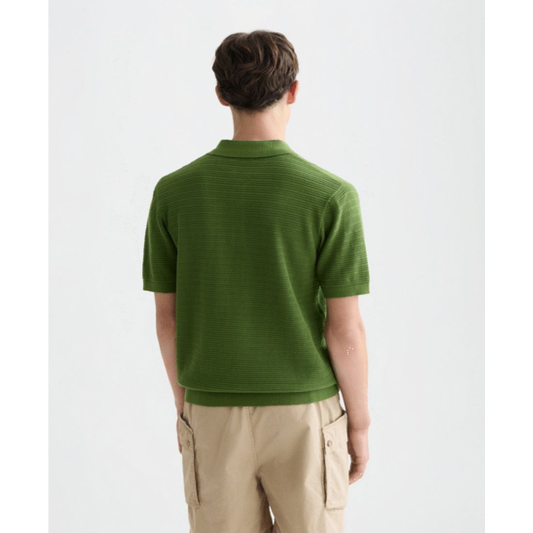 Scotch & Soda Men's Knitted Regular-Fit Polo T-Shirt