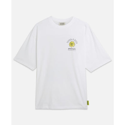 Scotch & Soda Men's Front and Back Artwork Loose-Fit T-Shirt