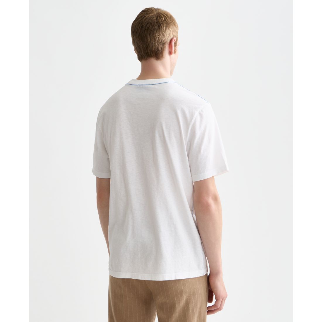 Scotch & Soda Men's Washed Graphic Regular Fit T-Shirt