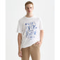 Scotch & Soda Men's Washed Graphic Regular Fit T-Shirt
