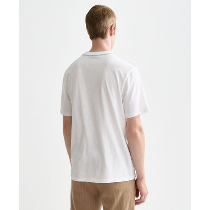 Scotch & Soda Men's Washed Graphic Regular Fit T-Shirt