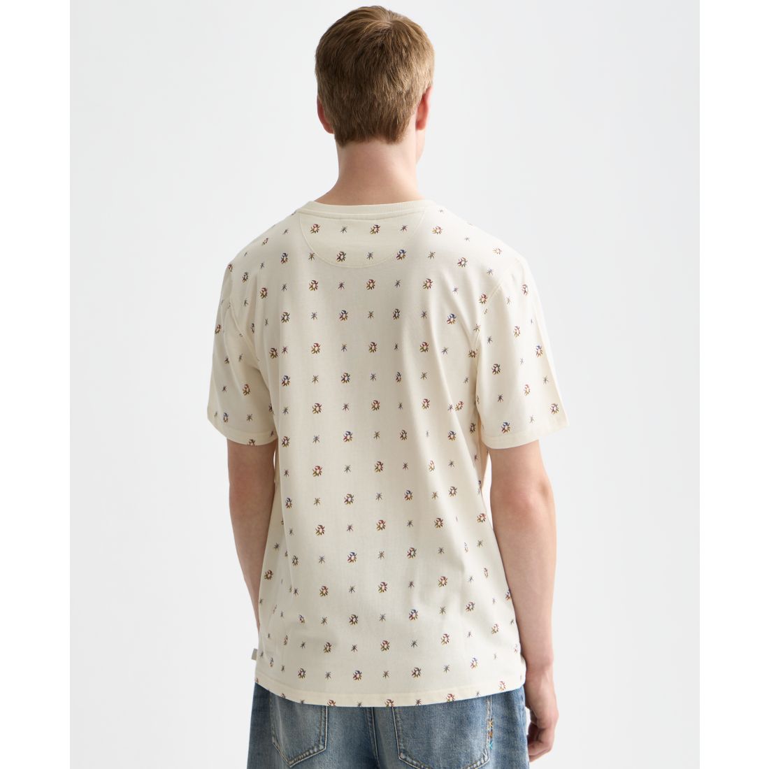 Scotch & Soda Men's Micro-Printed T-Shirt