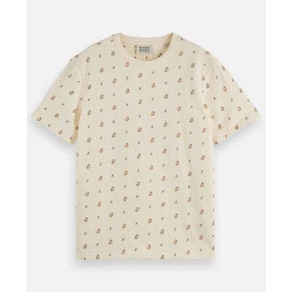 Scotch & Soda Men's Micro-Printed T-Shirt