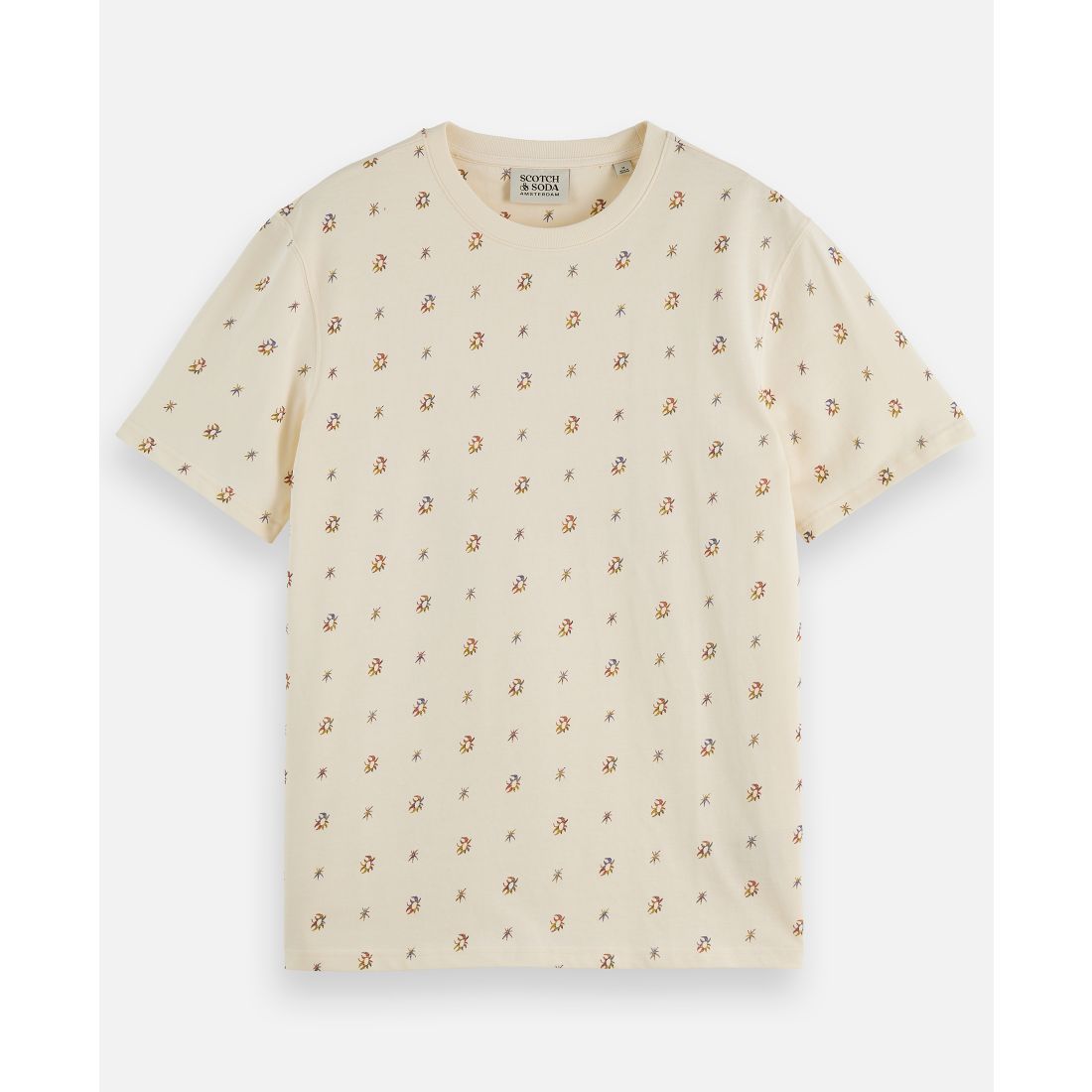 Scotch & Soda Men's Micro-Printed T-Shirt