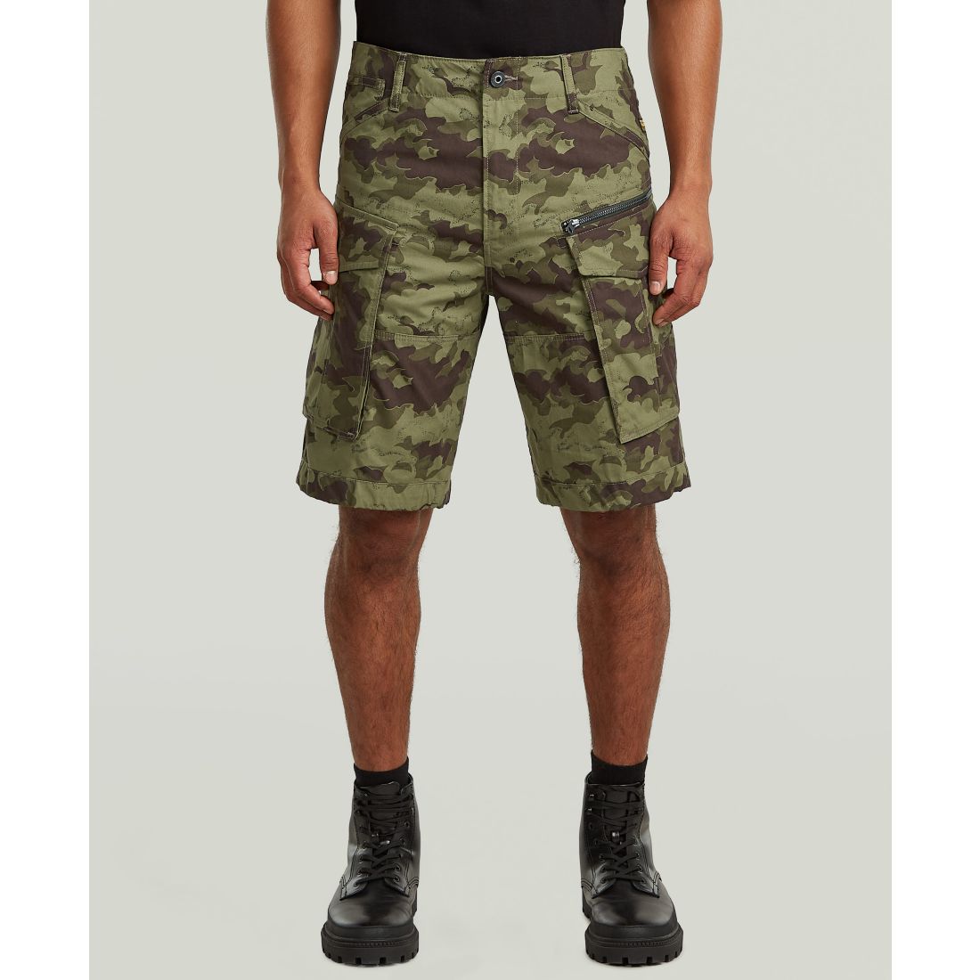 G-Star Raw Men's Rovic Printed Zip Shorts