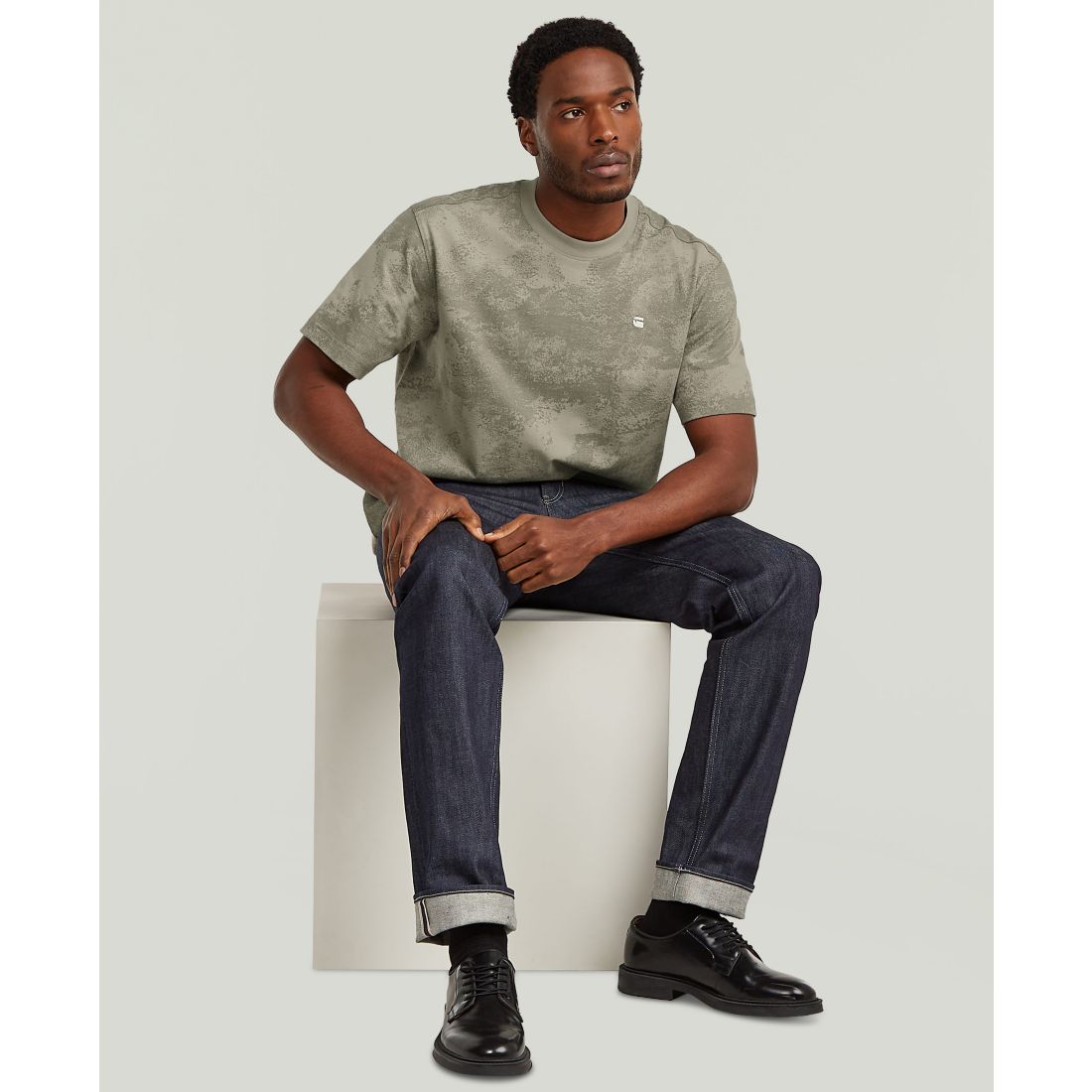 G-Star Raw Men's All-Over Print Short-Sleeve T-Shirt