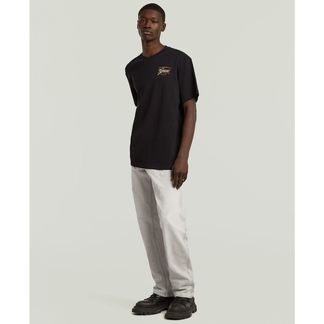 G-Star Raw Men's The Script Crewneck T-Shirt