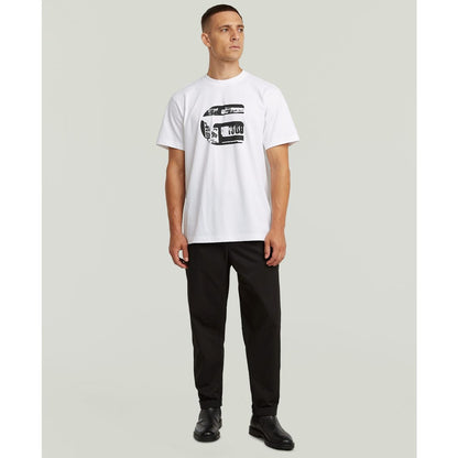G-Star Raw Men's G Icon Graphic Crewneck T-Shirt