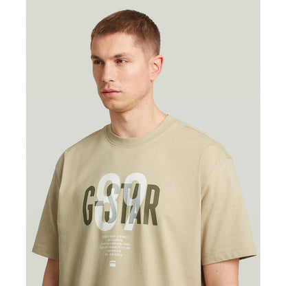 G-Star Raw Men's Graphic Logo Crewneck T-Shirt