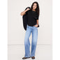 Women's Airy Cotton Elbow-Sleeve T-Shirt