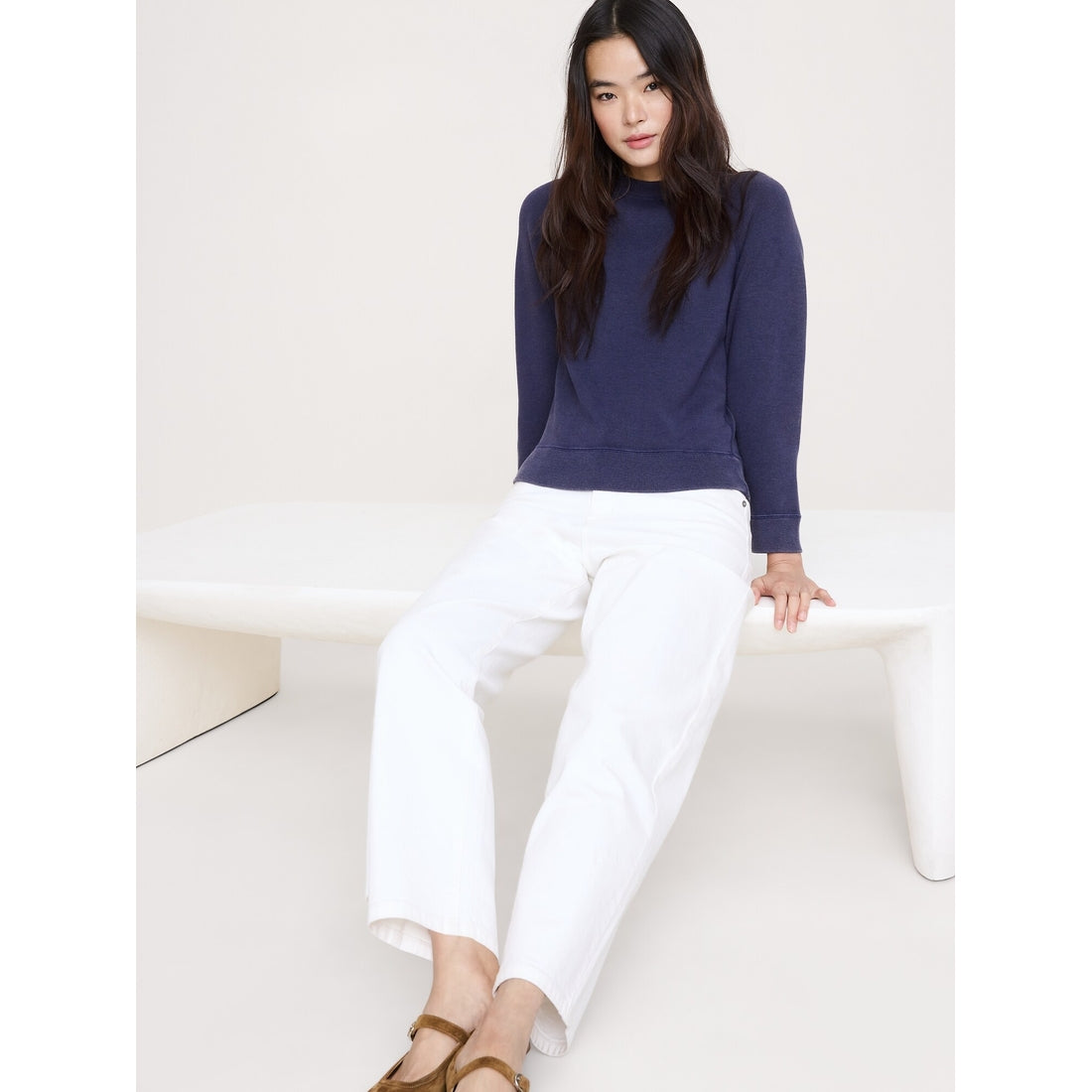 Women's Garment Dye Sweatshirt