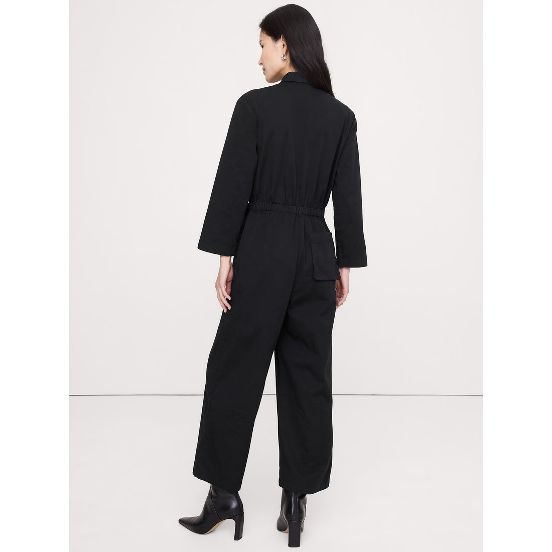 Women's Stretch-Cotton Boilersuit