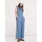 Women's Denim Utility Jumpsuit
