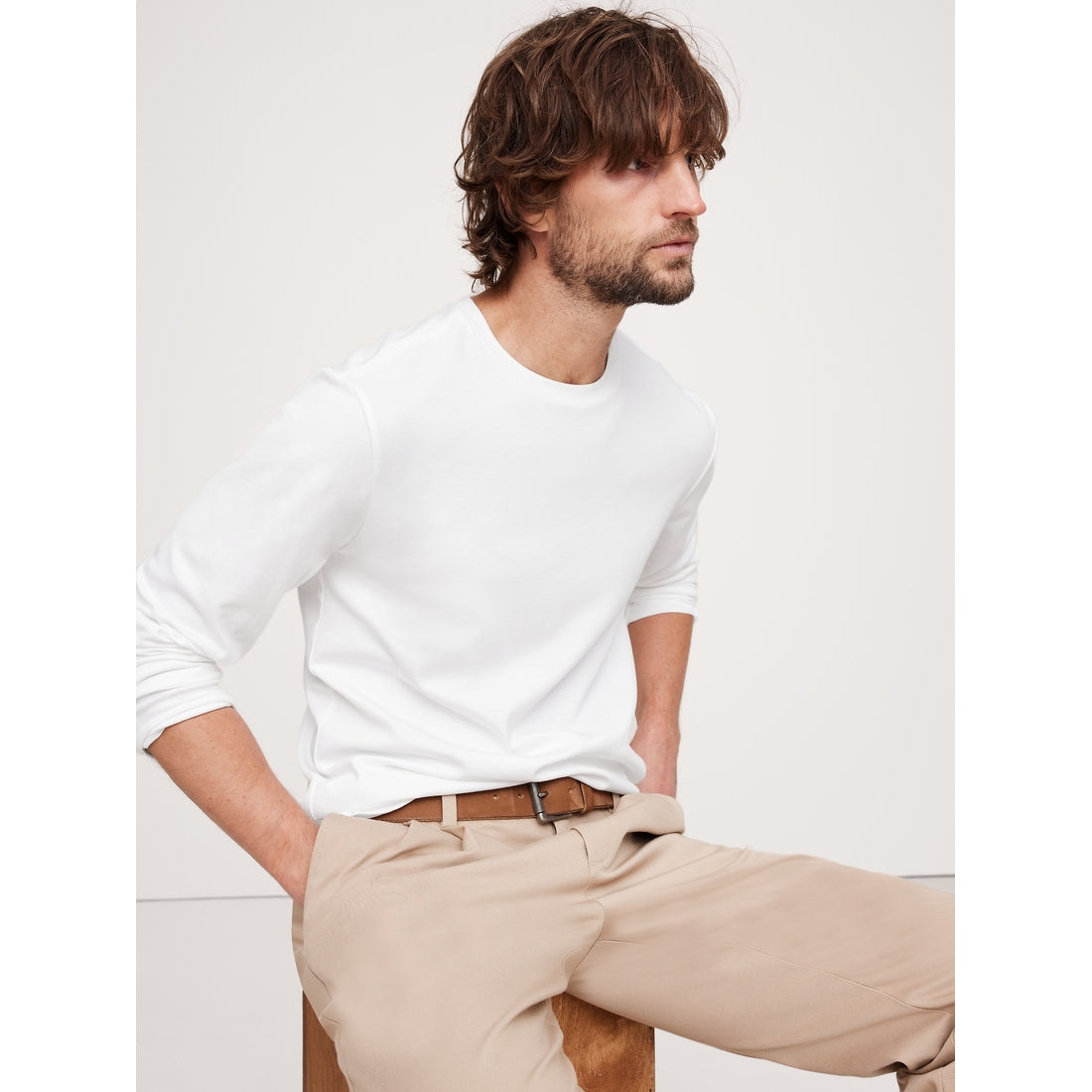 Men's Luxury-Touch Long-Sleeve T-Shirt