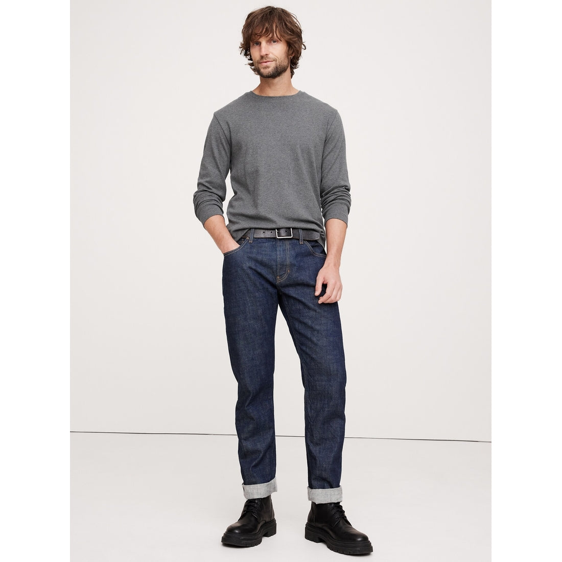 Men's Luxury-Touch Long-Sleeve T-Shirt