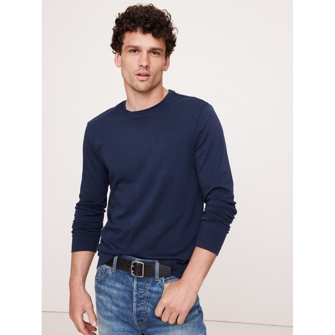 Men's Luxury-Touch Long-Sleeve T-Shirt