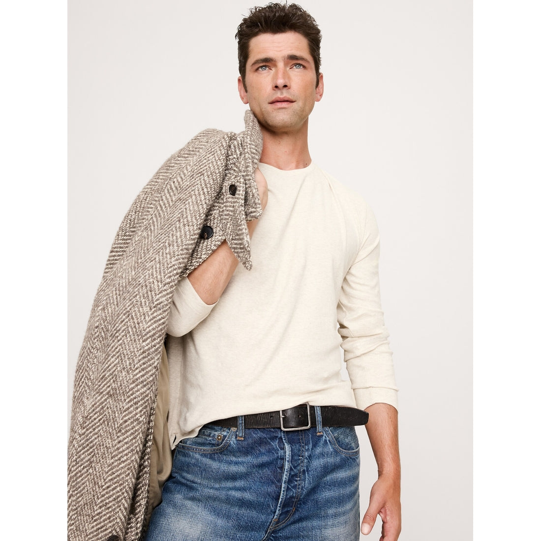 Men's Luxury-Touch Long-Sleeve T-Shirt
