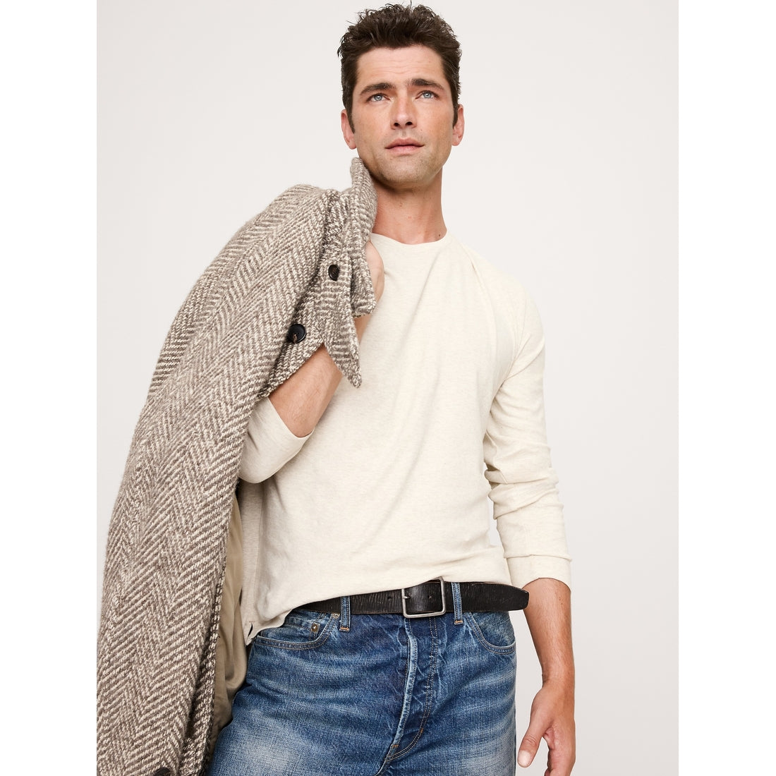 Men's Luxury-Touch Long-Sleeve T-Shirt