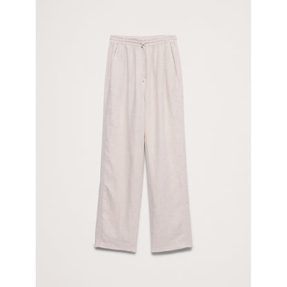 Women's The Getaway Straight-Leg Pull-On Pant In Linen