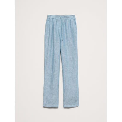 Women's The Getaway Straight-Leg Pull-On Pant In Linen