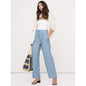Women's The Getaway Straight-Leg Pull-On Pant In Linen