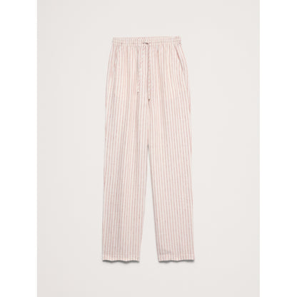 Women's The Getaway Straight-Leg Pull-On Pant In Linen