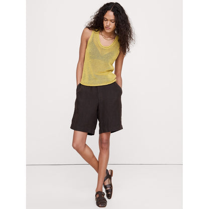Women's Heirloom Linen Sweater Tank