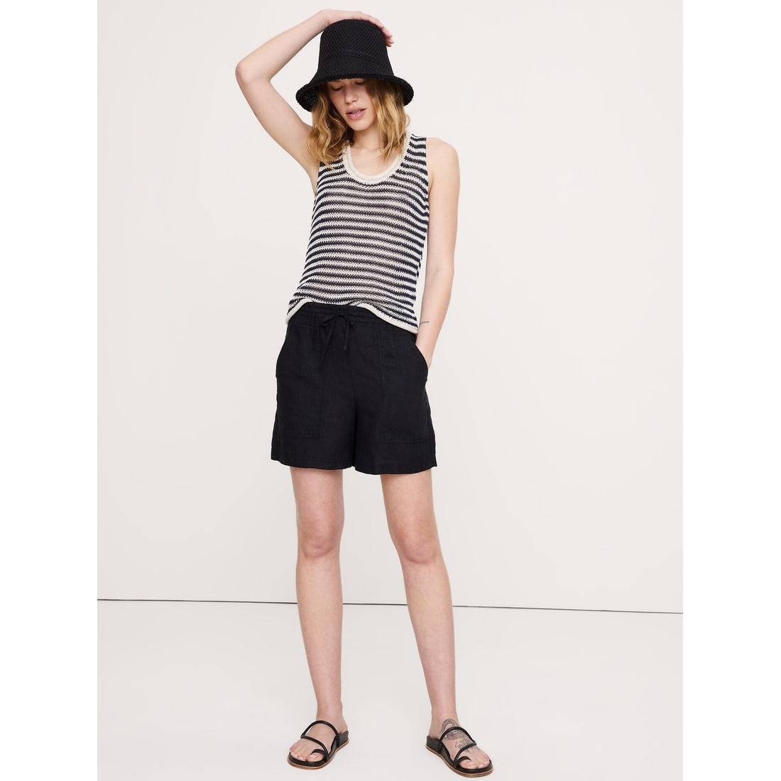 Women's Heirloom Linen Sweater Tank
