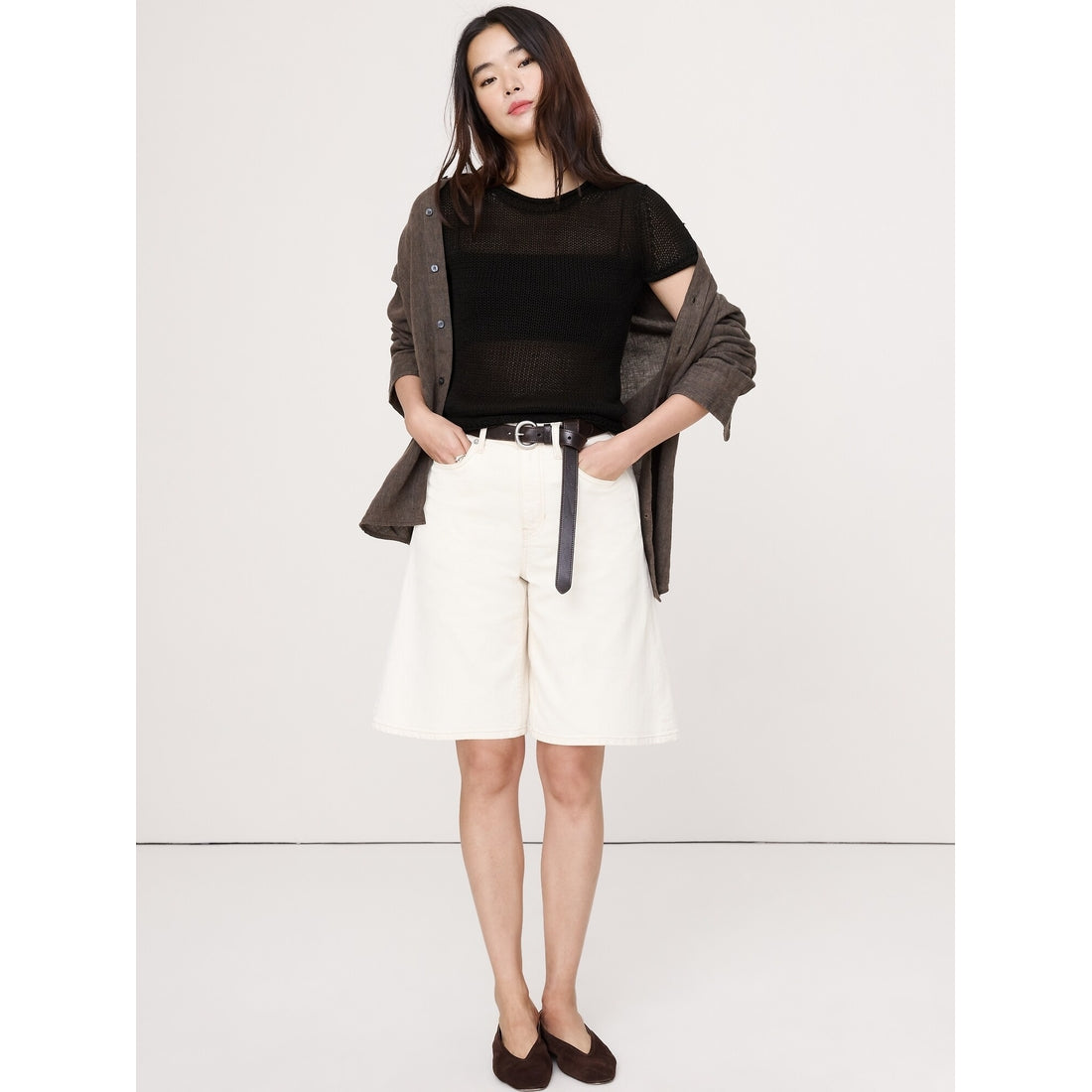 Women's Heirloom Linen Sweater Tee