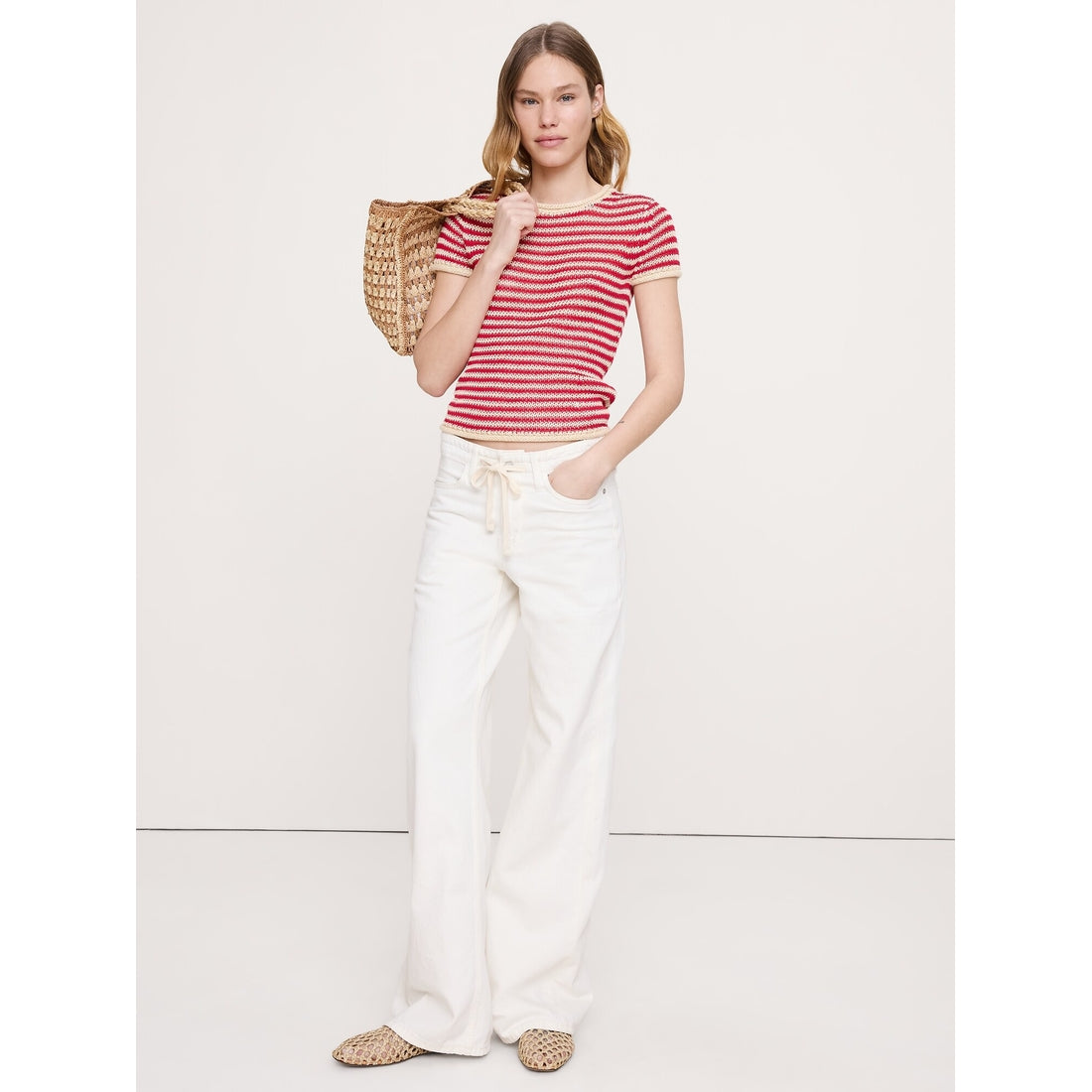 Women's Heirloom Linen Sweater Tee